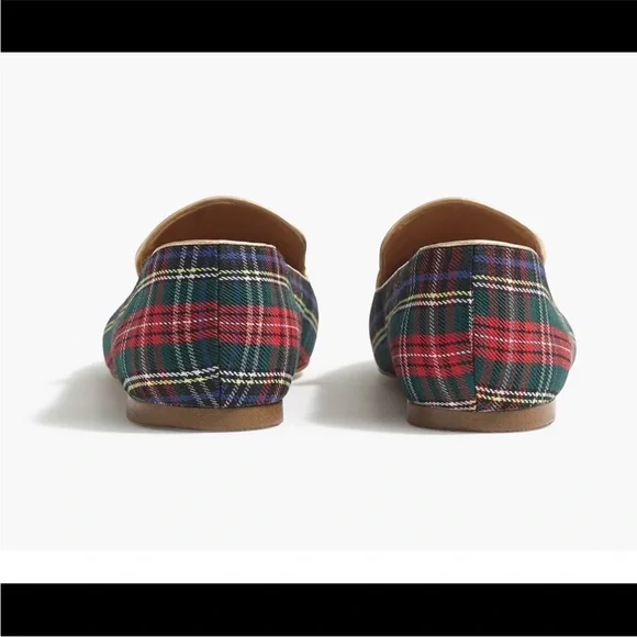 J. Crew Stewart Tartan Smoking Loafer - Picture 2 of 6